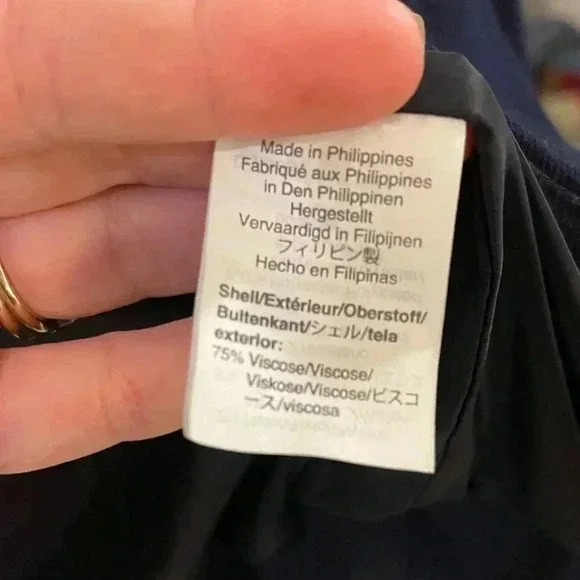 J Crew Going Out Blazer navy knit open front 2 - Picture 9 of 10